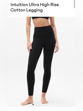 Athleta Intuition Ultra High-Rise Leggings in Black